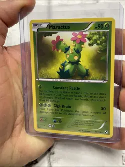 Maractus - Black & White - 12/114 - Pokemon TCG - Reverse Holo - Rare LP+ Card - Image 1