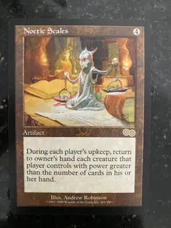 MTG Noetic Scales Urza's Saga 304/335 Regular Rare - Image 1