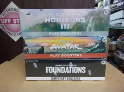MTG AVATAR PLAY + MODERN 3 PLAY + FOUNDATIONS JUMPSTART BOOSTER BOX LOT - Image 1