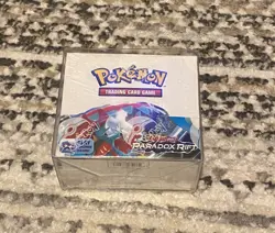 Pokemon TCG Paradox Rift Booster Box 36 Packs New & Sealed Small Tear/hole - Image 1