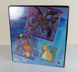 Pokemon Black and White 3 D Ring Binder Ultra Pro TCG Dragons Rayquaza Salamance - Image 4