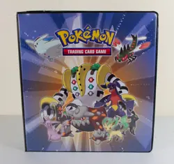 Pokemon Diamond and Pearl 3 D Ring Binder 2009 Ultra Pro TCG Espeon Umbreon - Image 1