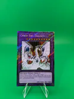 Yu-Gi-Oh! Cyber End Dragon RA03-EN156 Platinum Secret Rare - Image 1