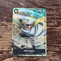 One Piece Helmeppo OP11-092 A Fist Of Divine Speed Super Rare NM - Image 1