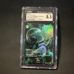 Lim (SP) OP09-037 Legacy of the Master Foil One Piece TCG OP-12 CGC 8.5 - Image 1