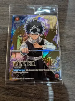 Union Arena Hiei 1st Anniversary Winner Promo - Sealed - Near Mint - - Image 1