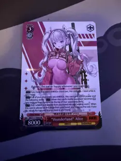 Weiss Schwarz - GODDESS OF VICTORY: NIKKE - "Wonderland" Alice (RR) - Image 1