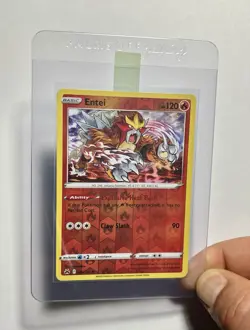 Entei 021/159 (LP) Reverse Holo Sword & Shield: Crown Zenith 2023 Pokemon Card - Image 4