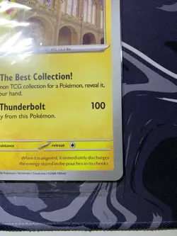 Pikachu At The Museum Jumbo Pokemon Promo Card -Natural History Museum - In Hand - Image 5