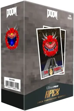 Ultra Pro - DOOM Cacodemon Apex sleeves - MTG deck protectors 105 count - NEW - Image 1
