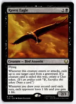 Raven Eagle NM TLA Avatar: The Last Airbender MTG - Image 1