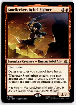 Smellerbee, Rebel Fighter NM TLE Avatar: The Last Airbender MTG - Image 1