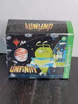 MTG Unfinity Collector Booster Box Sealed Magic the Gathering - Image 1