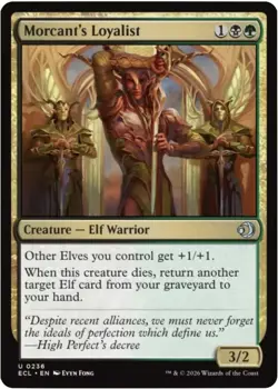 4 x Morcant's Loyalist - Lorwyn Eclipsed - NM-Mint - MTG - Image 1