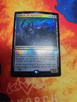 Wilhelt, the Rotcleaver - Commander: Innistrad: Midnight Hunt - Foil - NM - Image 1