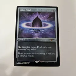 MTG Lotus Petal 30th Birthday Promo Foil Etched - Image 1