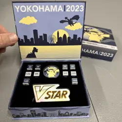 Pokemon World Championships 2023 Yokohama Coin Dice Vstar Marker Set Lapras - Image 5