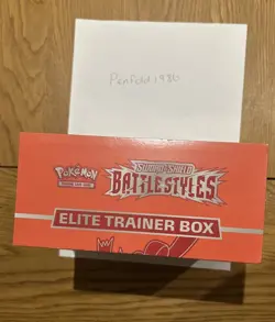 Pokemon TCG Sword & Shield: Battle Styles Elite Trainer Box - RED ETB - Image 4