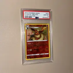 PSA 10 Flareon Pokemon TCG Sword & Shield Vivid Voltage 026/185 2020 - Image 3