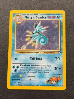 Pokemon TCG Gym Heroes -Rocket's Hitmonchan- Holo Rare 11/132 - Image 1