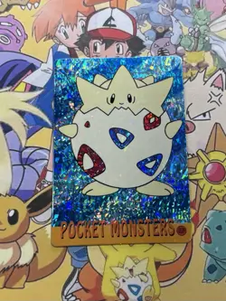 Pokemon Charizard Vintage Pocket Monsters Vending HOLO Prism Sticker 99 Nintendo - Image 2