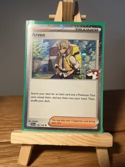 Pokemon Arven Prize Pack Stamped 166/198 Scarlet & Violet Base Set Cosmo Holo - Image 1