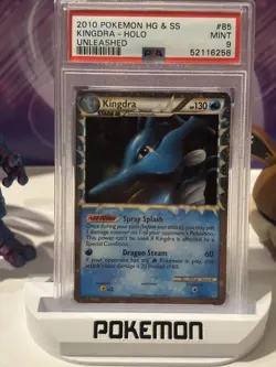 2010 POKEMON HEARTGOLD KINGDRA PRIME #85 ULTRA RARE PSA 9 NM UK seller - Image 2