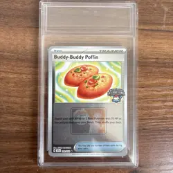 Pokemon TCG Buddy Poffin 144/162 EUIC Stamped - from EUIC London 2025 - Image 1