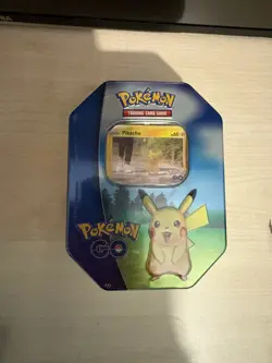 Pokemon Tcg Go Pikachu Collectors Tin Brand New Factory Sealed - Image 1