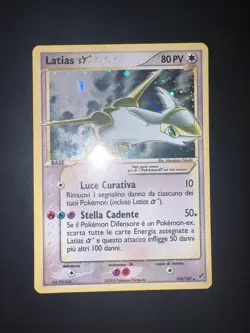 BGS 8,5 Carta Pokemon Latias Gold Star 105/107 ITA Set Ex Deoxys NEARMINT - Image 2