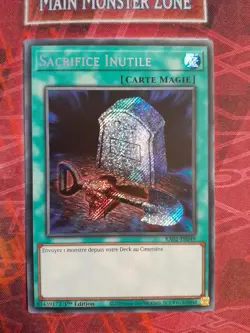 Yu-Gi-Oh! Sacrifice Inutile : SE RA02-FR049 secrete rare - Image 1