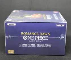 Display One Piece OP01 First Print Blue Bottom Romance Dawn Box English - Image 5