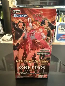 One Piece Card Game Extra Booster Heroines Edition EB-03 Sealed Box Japanese - Image 1