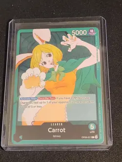 Carrot - OP08-021 - Leader - Near Mint - English - One Piece Card Game - Image 1