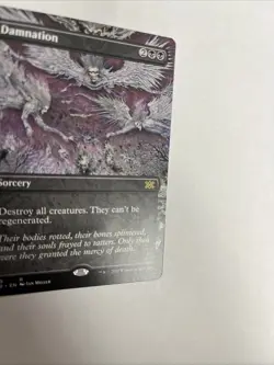 Damnation Borderless Nonfoil Double Masters 2022 Card #353 MTG LP - Image 2