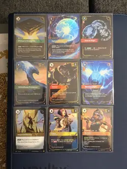 Riftbound League of Legends Trading Card Game Lot - 17 cards, all holo - Image 1