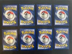 Base Set Shadowless Lot of 8, No Duplicates - Vintage Pokemon TCG Cards - Image 2