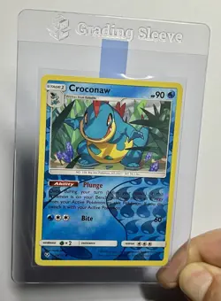 Croconaw 19/73 (LP) Reverse Holo Sun & Moon: Shining Legends 2017 Pokemon Card - Image 4