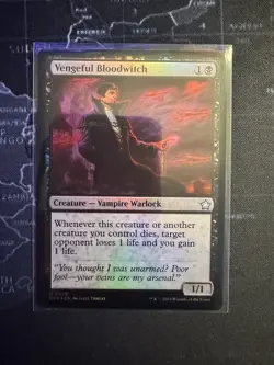 Vengeful Bloodwitch Foil – Foundations 76 FDN • U - Image 1
