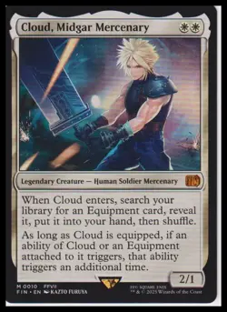 FINAL FANTASY #10 Cloud, Midgar Mercenary - Image 1