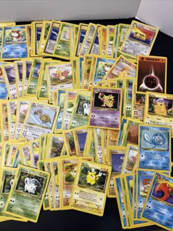 Pokemon Card Lot - Cards From Jungle & Fossil Sets Primarily - 240+ Card Lot - Image 5