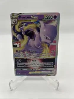 031/078 Mewtwo VSTAR Prize Pack Series Stamped Play Pokemon TCG GO - Image 1