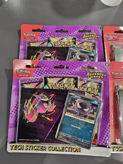 Pokemon TCG Mega Evolution Ascended Heroes Tech Sticker Collection Gastly Promo - Image 1