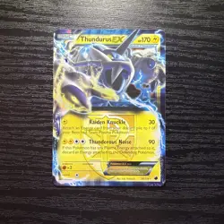 Thundurus EX (Team Plasma) 38/116 Pokemon TCG Plasma Freeze Holo - Image 1