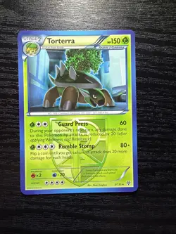 Pokemon TCG Torterra Black and White Plasma Storm 3/135 Regular Rare - Image 1