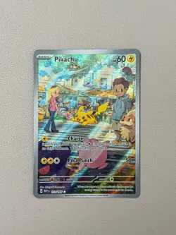 Pikachu 173/165 S&V 151 Illustration Rare | Pokemon TCG English - Image 1