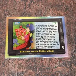 Topps Pokemon EP10 Bulbasaur And The Hidden Village Blue Label - Image 2