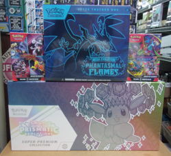 POKEMON PRISMATIC SUPER UPC + PHANTASMAL ETB + DESTINED & PHANTASMAL BUNDLE - Image 1