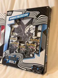 Pokemon TCG Sealed 1x Black Bolt + 1x White Flare Binder Collection - Brand New - Image 4