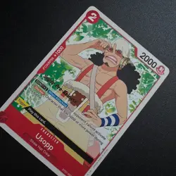 Usopp Super Pre-Release - ST01-002 LP One Piece TCG ENGLISH Near Mint Straw Hat - Image 2